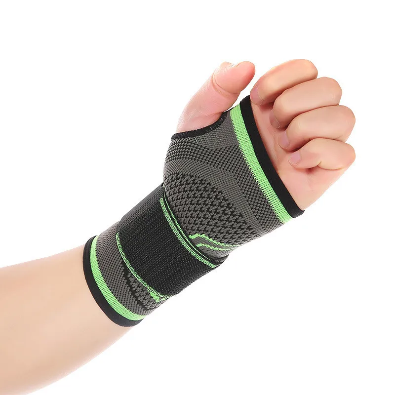 

Basketball Badminton Sport Equipment Adjustable Pressure Wristband Air Permeable Protective Device Thumb Sleeve Wrist Protection