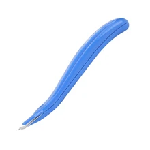 Портативное устройство для удаления степлера, съемное, легкое вытягивание, ручка, магнитная головка, инструмент для удаления степлера, эргономичный дизайн, пластиковая изогнутая ручка