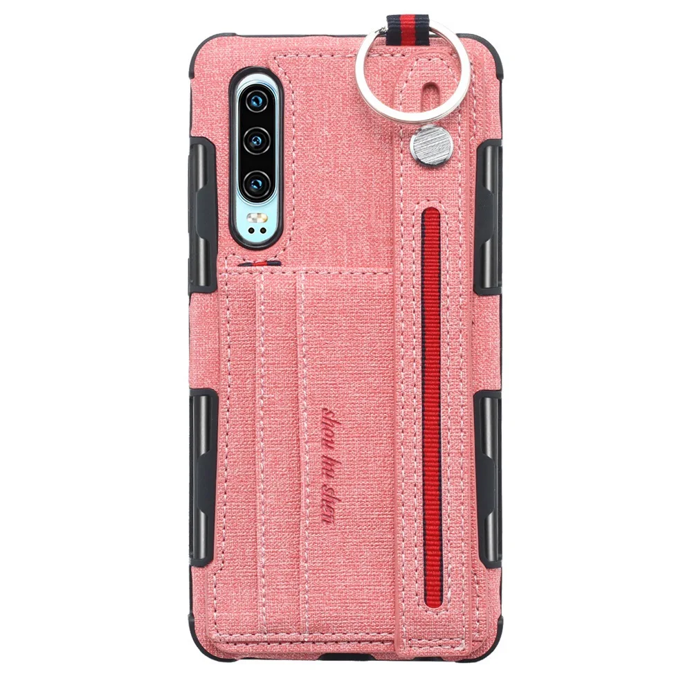 Kerfyte визитница чехол для huawei P30 Pro, Y6 Y9, Y7 Y8, p20, p30 LITE, P20 Lite, P20 Pro защитная задняя крышка