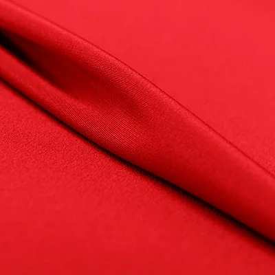 Шелк тутового шелкопряда креп ткань для летнего платья Cheongsam ширина 114 см одежда ткань для DIY шитья 90 чистый цвет горячая распродажа - Цвет: 7