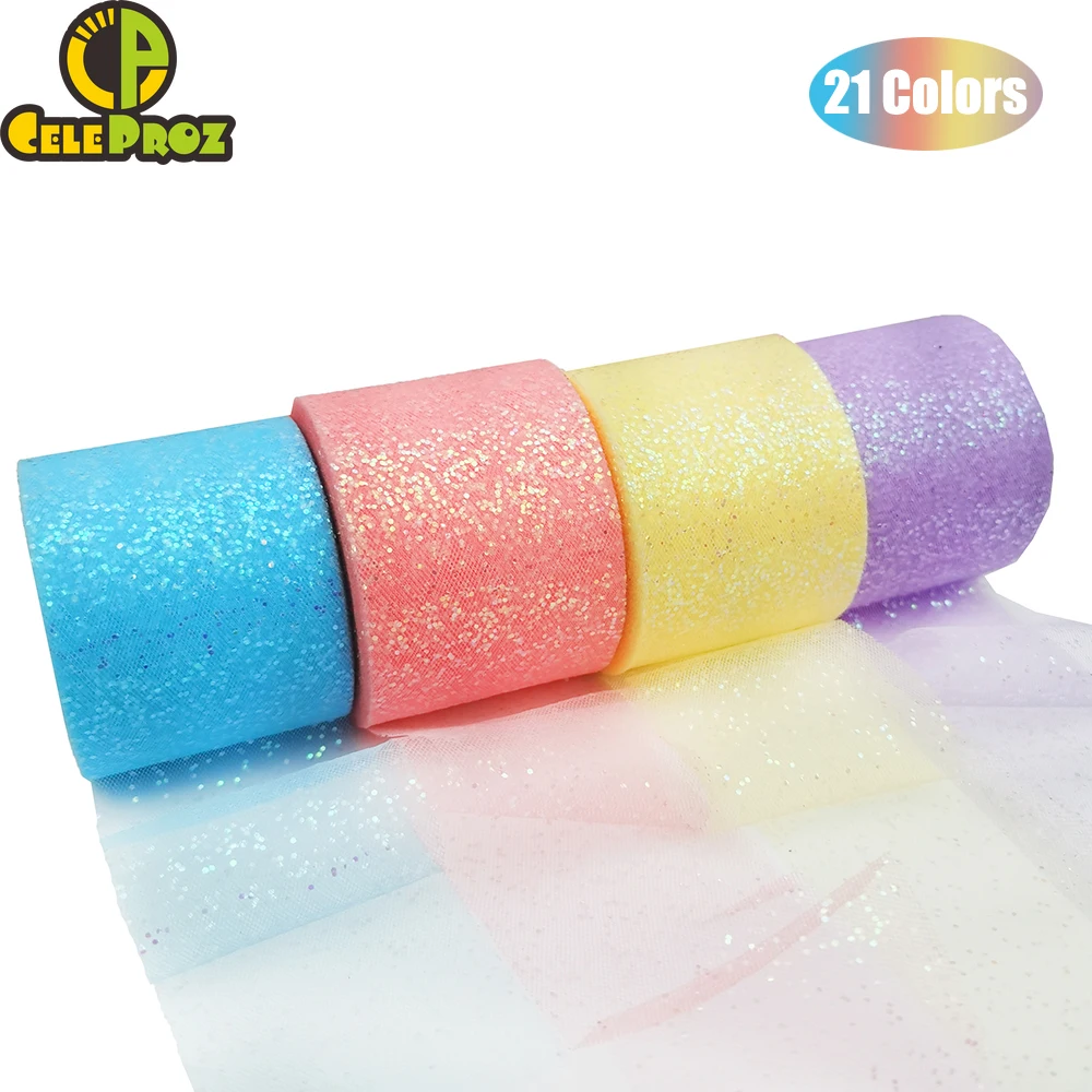 Тюль с блестками 6 см 25 ярдов|decorative decorative|decor diydecoration birthday |