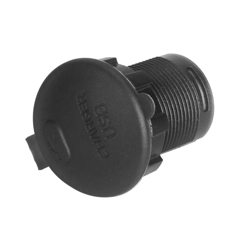 Waterproof 12V 24V QC3.0 USB 18W Type C PD Fast Car Charger Adapter for SUV Car Boat Truck Marine Tablet Cellphone GPS