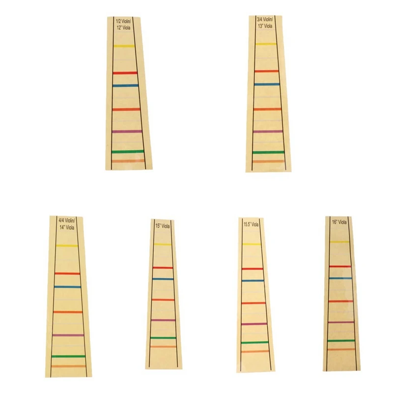 

Durable Adhesive Viola Fingerboard Fretboard Sticker Decal Tape for Beginner Students - Clear
