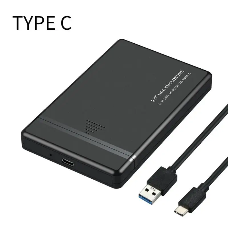 2,5 дюйма SATA для USB 3,1 3,0 2,0 жесткий диск Корпус для SSD диска HDD Box UASP HD внешний жесткий диск коробка для WIndows - Комплект: 3.1