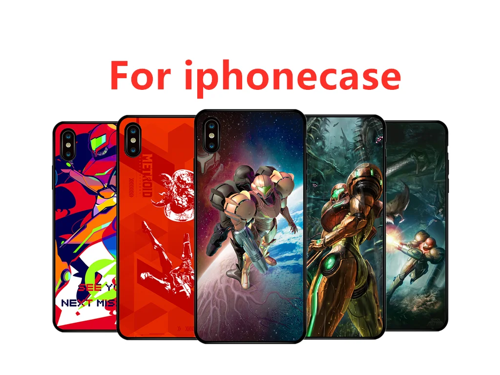 Мягкий чехол для телефона METROID Samus Aran Iphone X XR XS MAX 6 7 8 Plus 11 Pro | Дом и сад