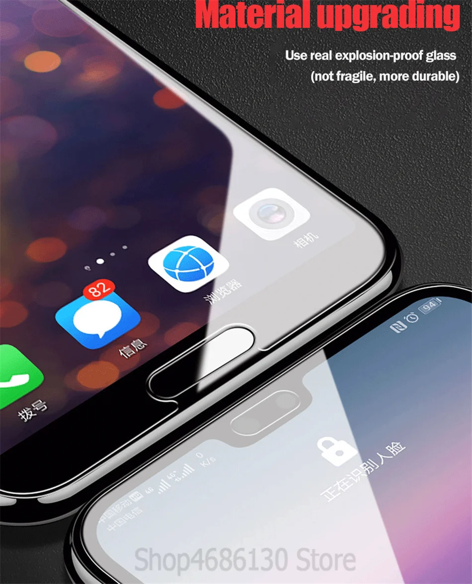 3 шт 9H закаленное стекло для huawei P20 P30 mate 20 Lite Защитная пленка для экрана для huawei P20 Pro P30 P smart стекло