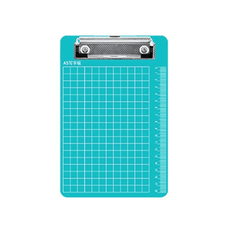 Hardboard Clipboard Writing Board with Low Clip Ruler Scale Design Recycled for Adult Student writing clipboard