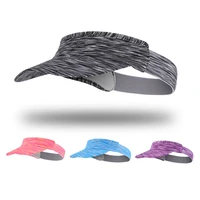 Summer Sports Visor Cap Outdoor Sunshade Men Women Breathable Sweat Absorption Colorful Cycling Running Elastic Peaked Cap 1