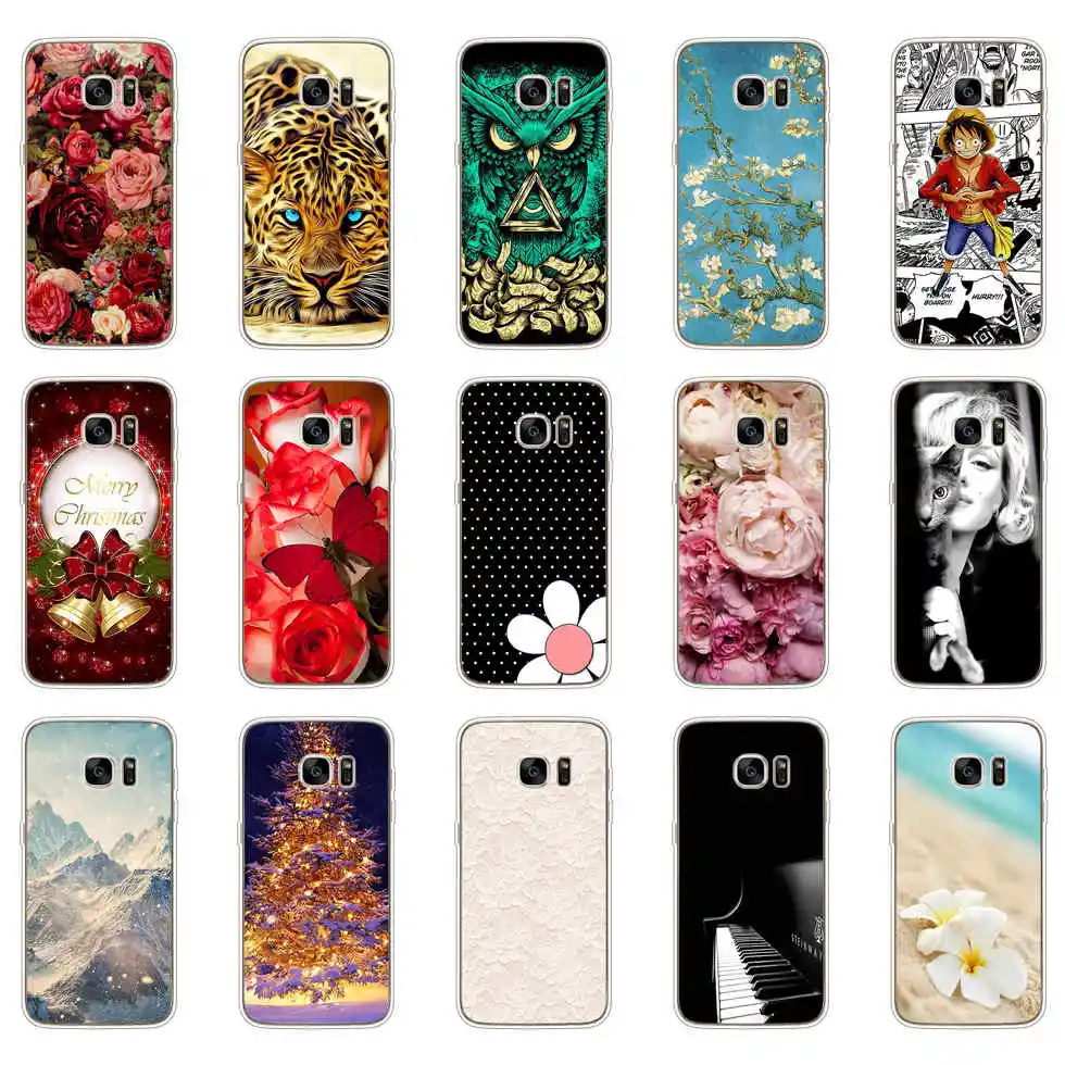 Custodia Per Telefono Per Samsung Galaxy Galaxy S7 Edge Custodia Morbida In Silicone Tpu Verniciata Per Gatti Per Samsung Galaxy S7 Edge Case