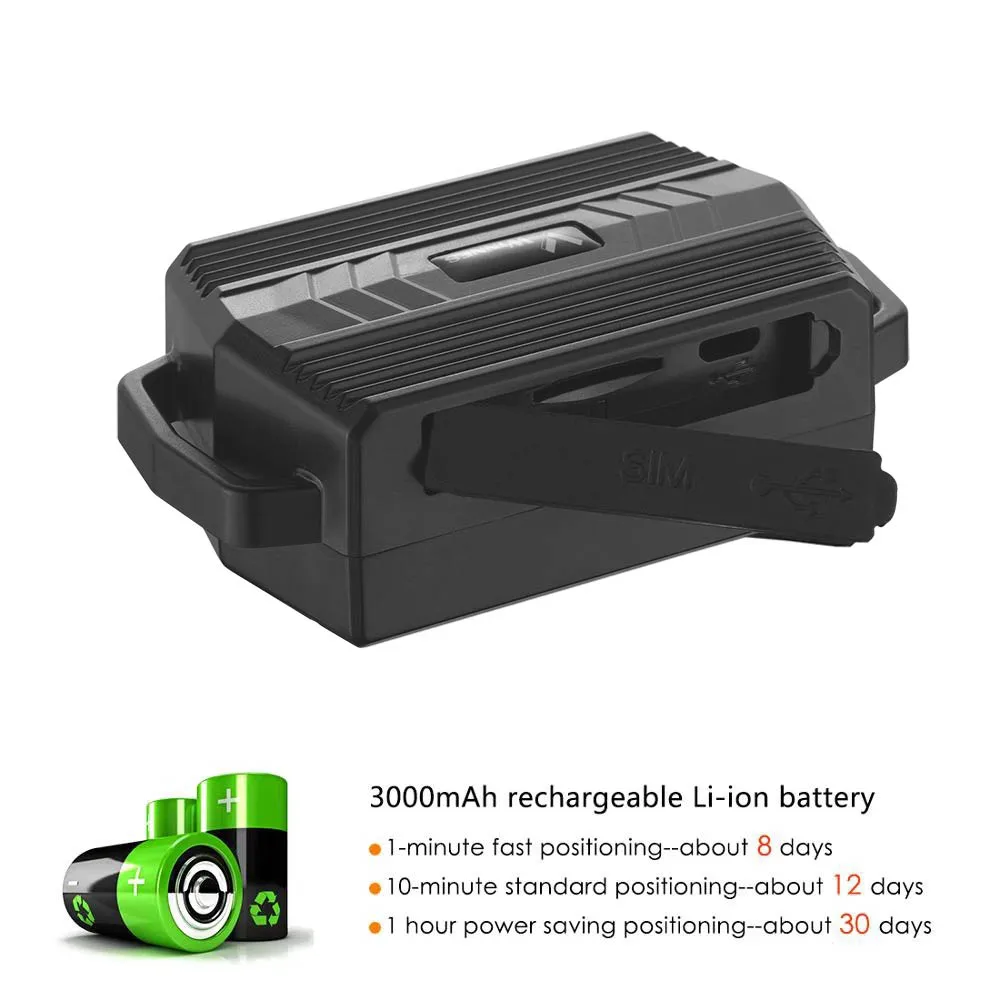 4G GPS Tracker Animal Cow Camel TK919 PRO TK935 3000mAh GPS Locator Waterproof Tracker Car Magnet Voice Monitor Free APP