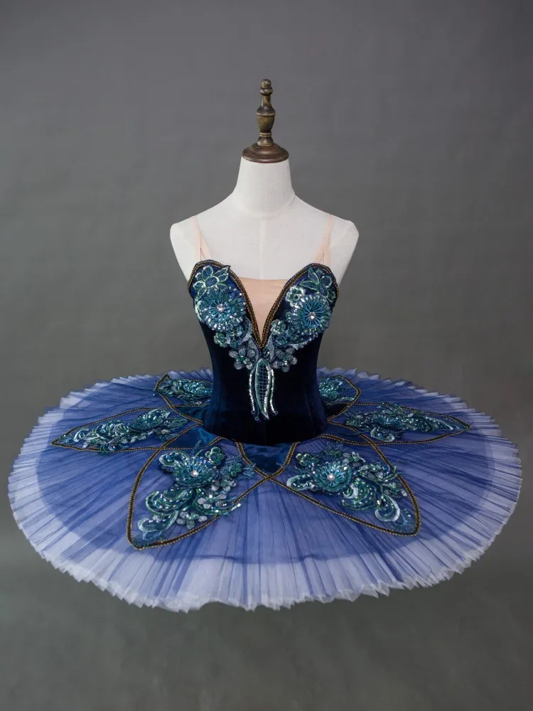 Профессиональная балетная пачка для взрослых, Золотая Женская классическая балетная пачка, сказочные кукольные костюмы, блинное платье-пачка - Цвет: Standard Size