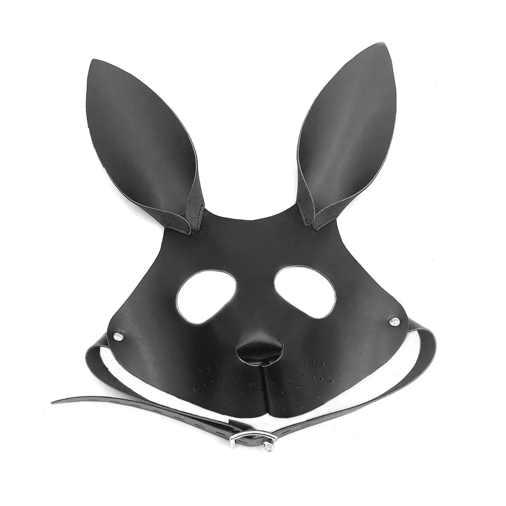 SM секс игрушка Рабочая маска кролика экзотические аксессуары связывание с