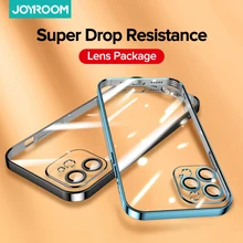 Joyroom – coque de protection complète en TPU souple, antichoc, pour iPhone 12 Pro Max, Mini