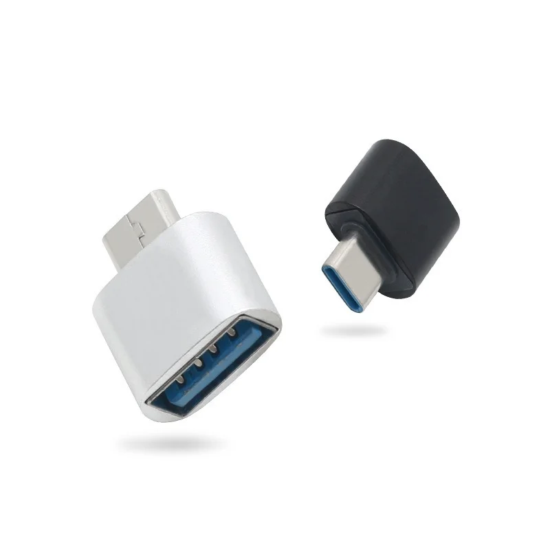 Переходник с USB на Type-c из алюминиевого сплава адаптер 3 1 преобразовательная