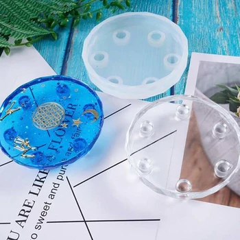 

1Pcs DIY Creative Crafting Tool Mini Resin Epoxy Table Silicone Mold Exhibition Table