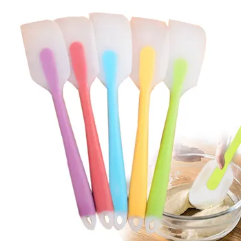 

Butter Mixer Non Stick Silicone Cream Baking Scraper Spatula Nylon Chocolate Spreader Heat Resistant Kitchen Make Pastry Tools