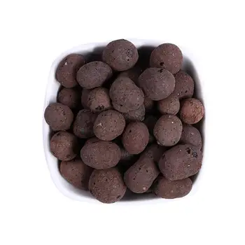 

100g/Pack Ceramic Hydroponic Soil Negative Ion Pottery Carbon Ball Nutrient Organic Expanded Clay Pebbles Plant Aquaculture