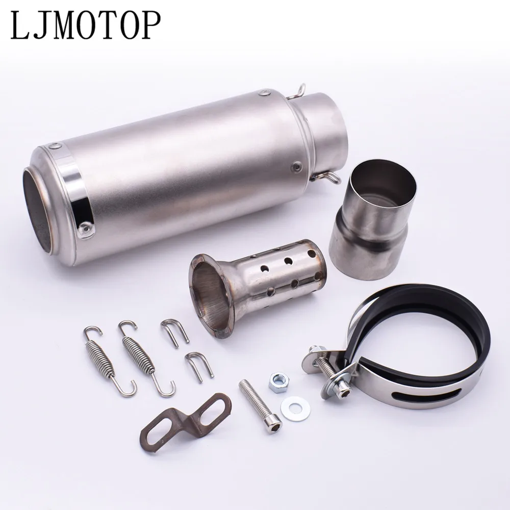 Motorcycle Exhaust Escape Modified Carbon Fiber Moto Exhaust System For