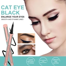 Подводка для глаз, жидкая ручка, водостойкая, длительное быстрое высыхание, Гладкий макияж, красота