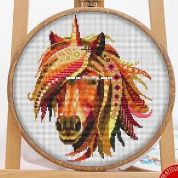 

ZZ1184 Homefun Cross Stitch Kit Package Greeting Needlework Counted Cross-Stitching Kits New Style Counted Cross stich Painting