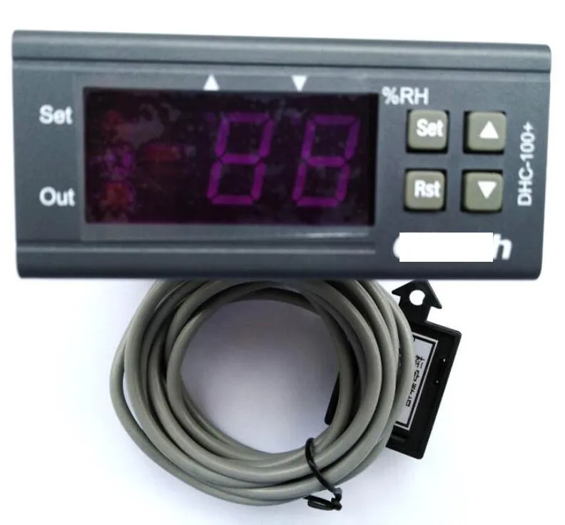 

Dhc-100 + refrigeration humidity controller Intelligent digital display switch Adjustable temperature controller switch temperat