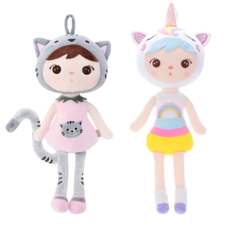 set 10 10 шт., 20 шт./партия, 45 см, новинка, Metoo, игрушечная кошка, плюшевый плюш, животные, детские игрушки для девочек, подарок на день рождения, Рождество, Прямая - Цвет: set 10