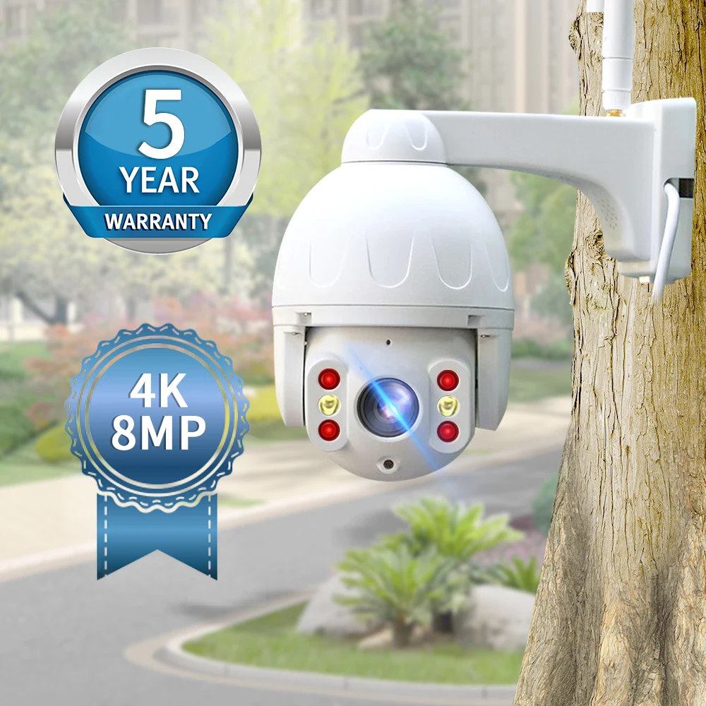 IP камера N_eye уличная 8 Мп 4K Wi Fi PTZ 360|Камеры видеонаблюдения| |
