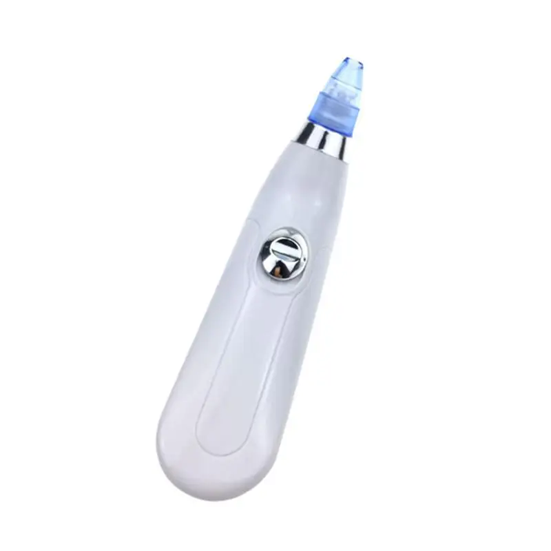 

1PC Electric Blackhead Remover Facial Pore Suction Cleaner Beauty Tool for Lady No Battery (White)