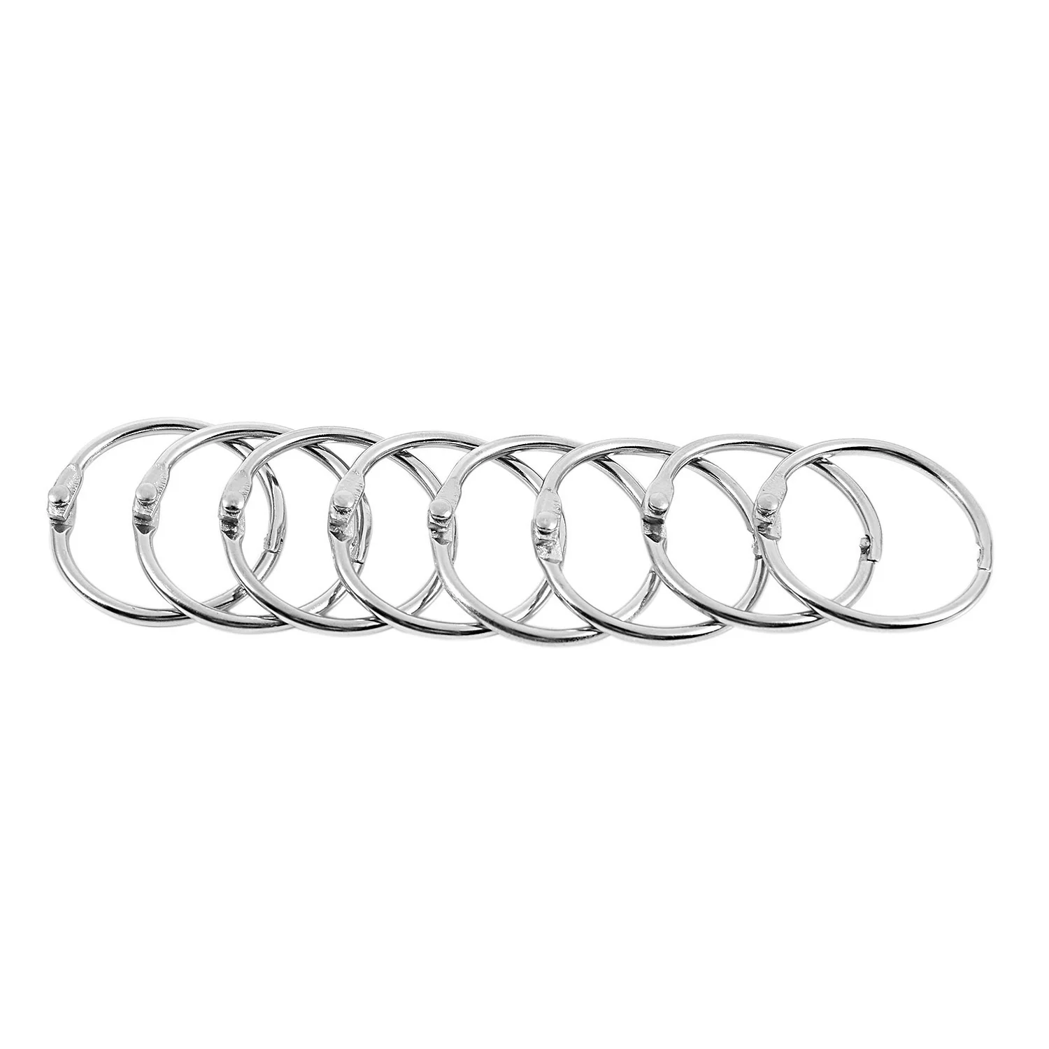

30mm Office Folder Document Binding Loose Leaf Rings (8pcs)
