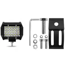 4 дюйма 4 ряда 72 Вт светодиодный рабочий светильник брус поточного комбо Pod езде по бездорожью трактор 4WD внедорожник