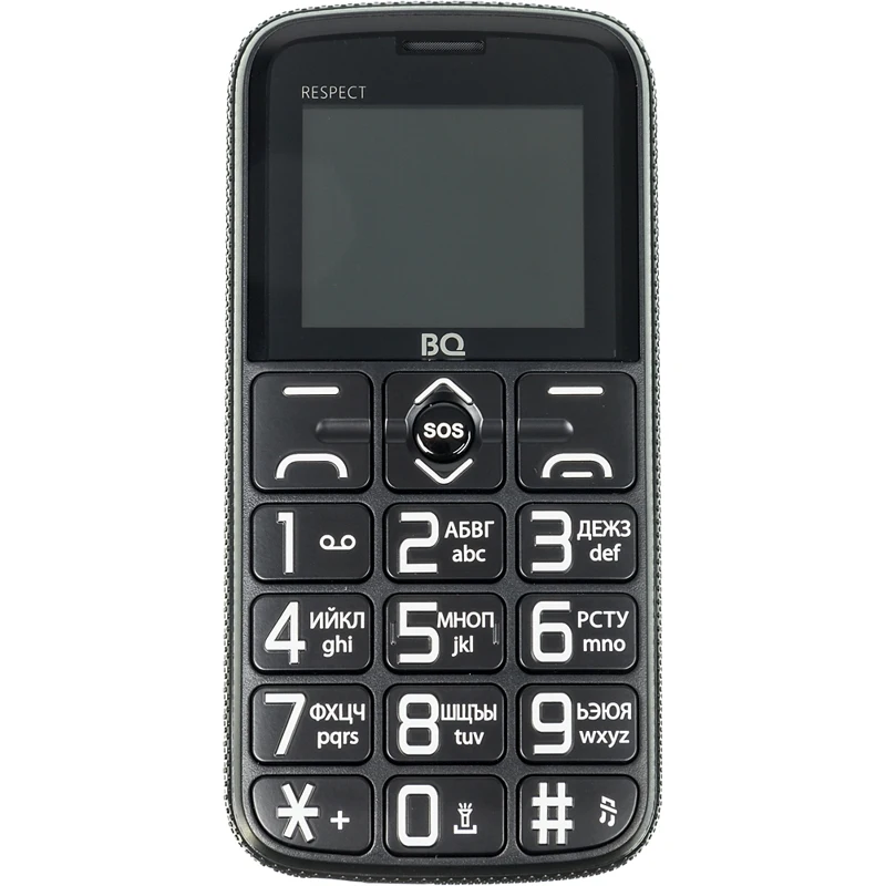 Мобильный телефон BQ Respect 1851 32Mb черный 2Sim 1.77" TN 128x160 0.08Mpix