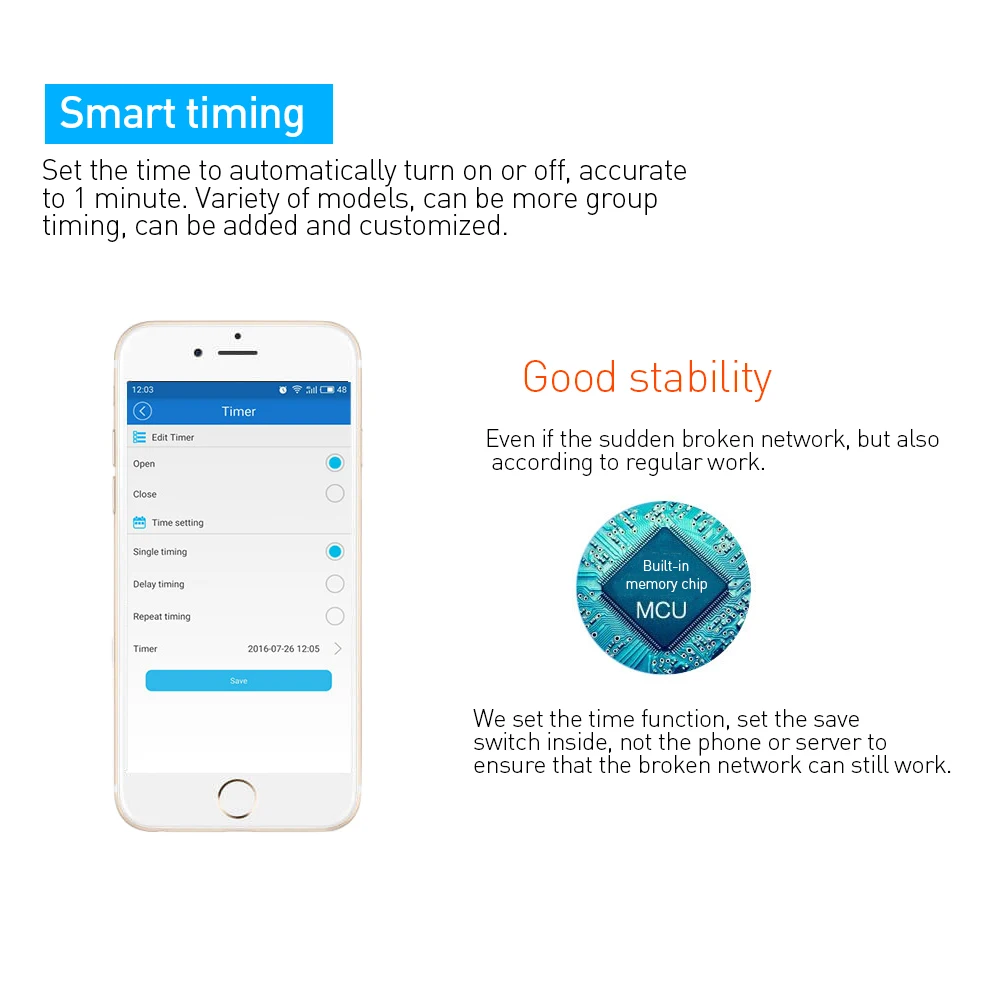  ITEAD SONOFF DUAL R2 2CH 2 Gang Wireless Remote Control Wifi Switch Timer 10A 16A 220V Smart Home A - 4000226053075