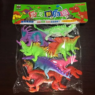 Маленький Xing стиль маленькая модель мягкий шелк модель динозавра T-Rex Стегозавр Птерозавр модель украшения