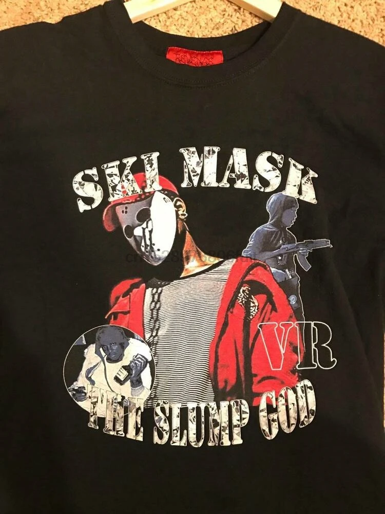 Месть Лыжная маска The Slump God размер футболки S-234XL ZZ631 | Мужская одежда