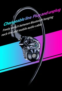 

IPX-7 Waterproof S3 neckband bt5.0 Headphone fashion earbuds for fitness