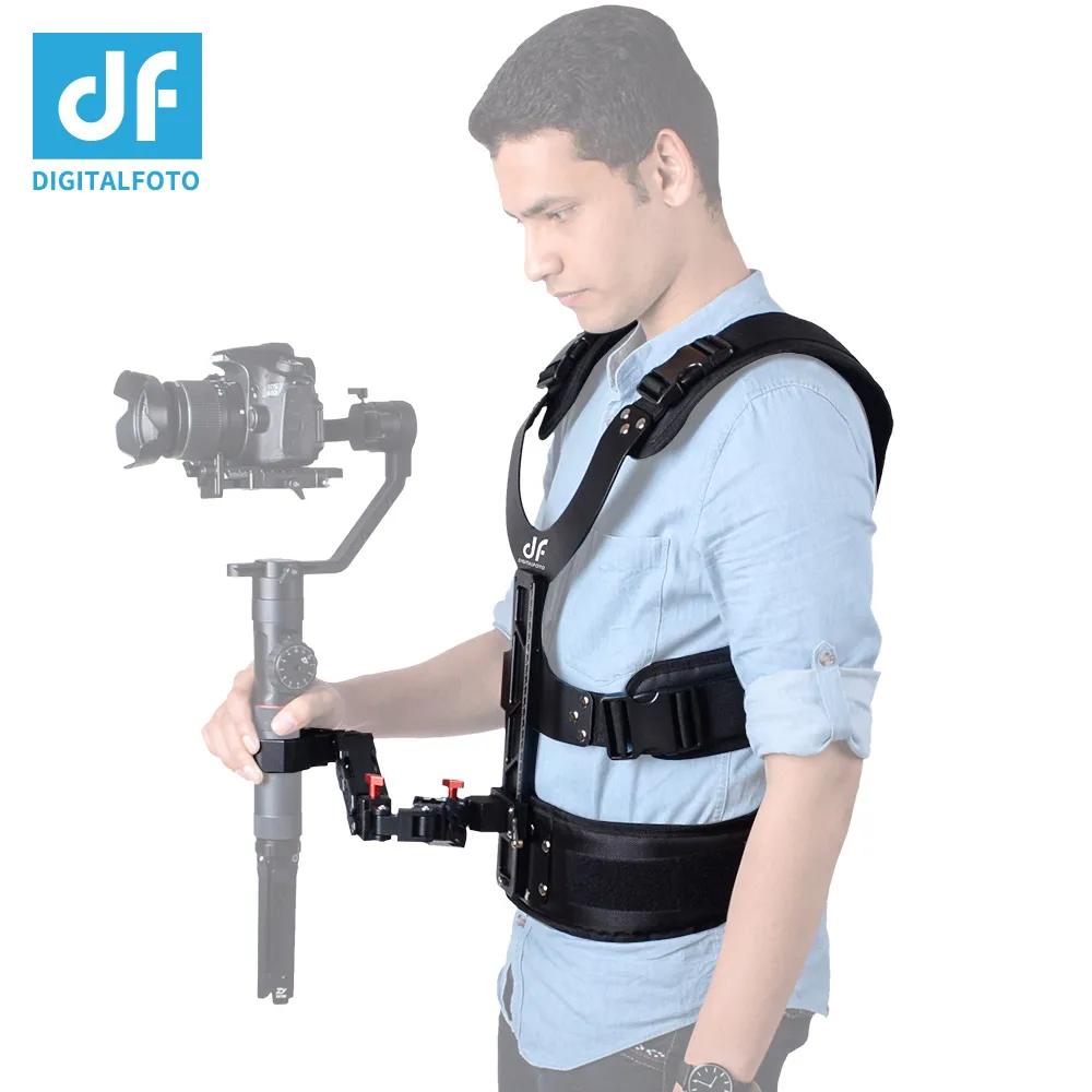 DF DIFITALFOTO стабилизатор карданный система поддержки Совместимость с DJI Ronin-S/Zhiyun Crane/Feiyu AK/Moza аксессуары с одной ручкой
