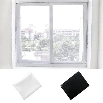 

2020 New Fly Mosquito Window Net Mesh Screen Indoor Insect Fly Screen Curtain Mesh Bug Mosquito Net Easy To Fit with Tape