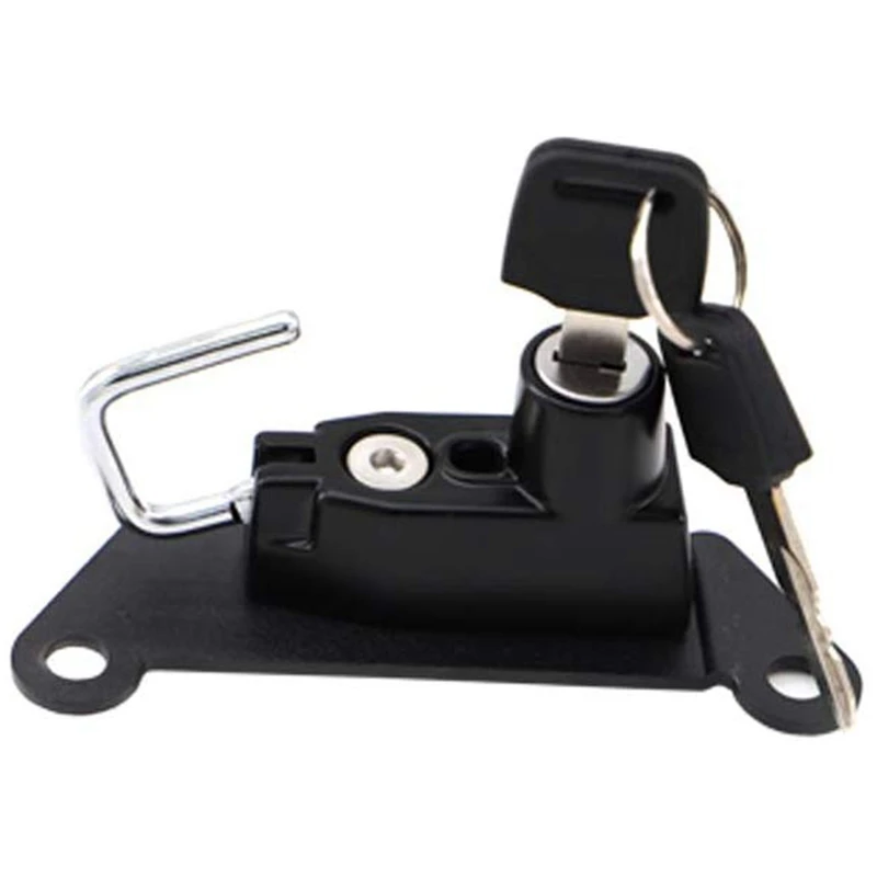 

Motorcycle Helmet Lock Anti-Theft for KTM RC125/RC390 2014-Up RC250 2015-Up - Black