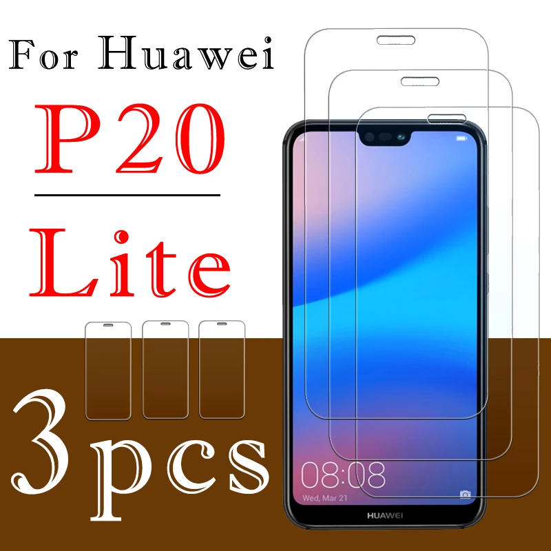 fajance Devise svær at tilfredsstille 3pcs P 20 Light Protective Glass For Huawei P20 Lite P20lite 20p Lights  Screen Protector Tempered Glas Armored Protect Film - Screen Protectors -  AliExpress
