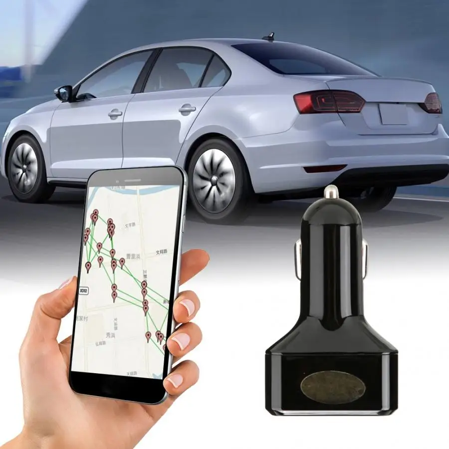 Мини gps Мини Автомобильный gps локатор двойной USB противоугонное отслеживающее устройство приложение удаленный контроль позиционирования Tracer