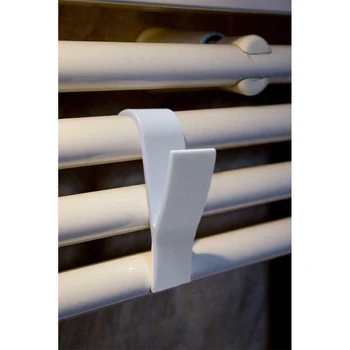 

Towel Mop Hooks Hanger Storage Holders Clothes Hat Rail Radiator Tubular Bath Hook Holder PR Sale