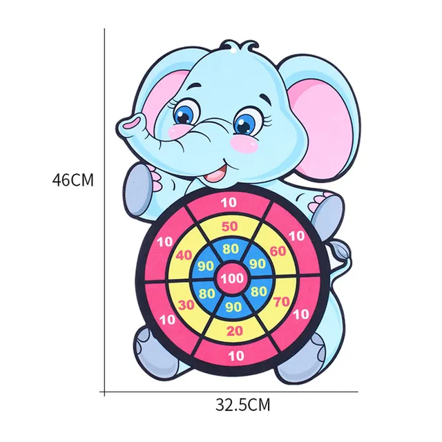 Montessori Dart Board Target Sports Game Toys For Children 4 To 6 Years Old Outdoor Toy Child Indoor Girls Sticky Ball Boys Gift 6