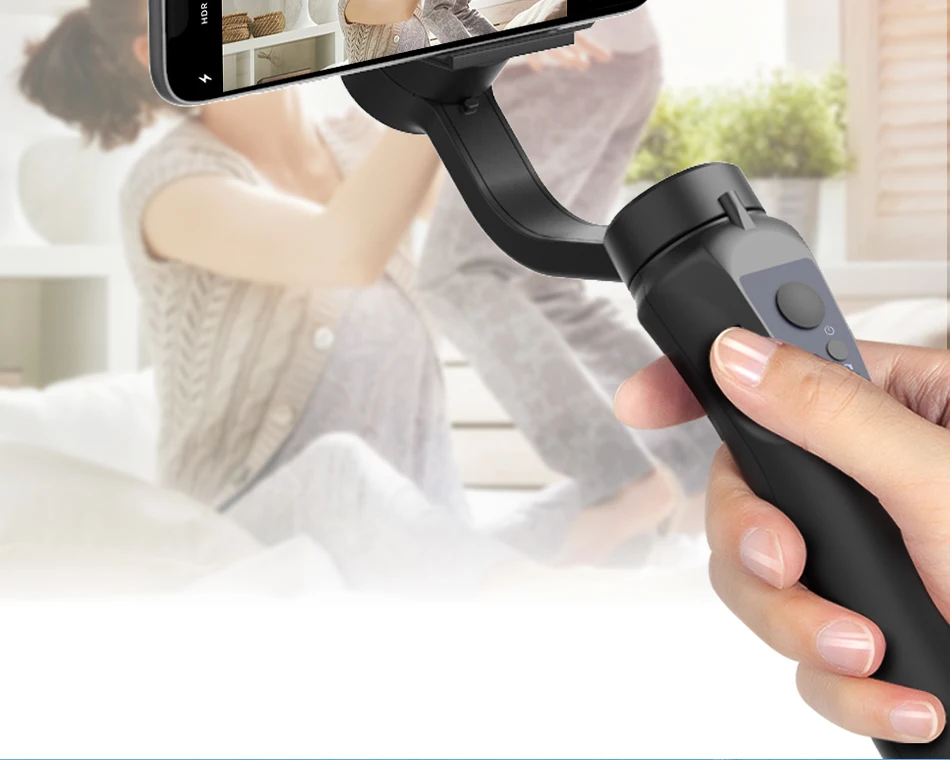 3 Axis gimbal Handheld stabilizer cellphone Video Record Smartphone Gimbal For Action Camera phone