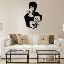 Производители оптом кунг-фу миф Брюс Ли Водонепроницаемый украшения креативные наклейки на стену, плакат бумаги
