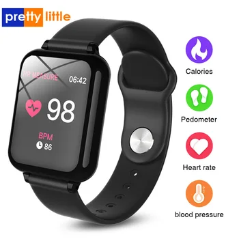 

2020 B57 Sports Smart Watch Women Men Full Touch Screen Silicone Strap SmartWatch for Android IOS phone fitness bracelet