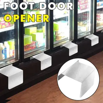 

Metal Contactless Hands Free Door Opener Anti-Contact Foot Pull Step Pedal Tool Multifunction Home Tools