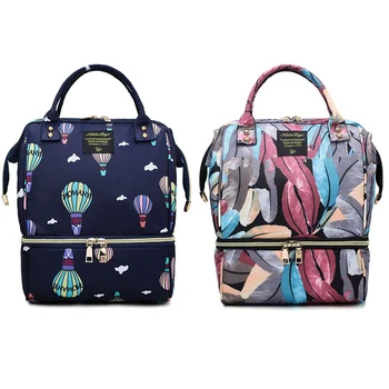 

Mummy Maternity Nappy Bag Large Capacity Pouch Travel Double Shoulder Nursing Bag Female Backpack for Mother Girls Mom Backpacks