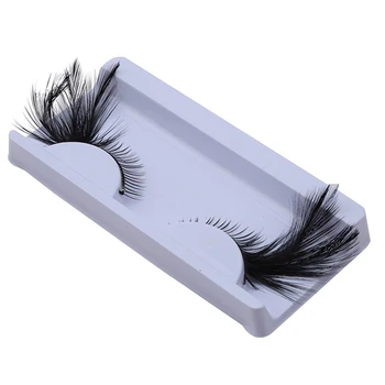 

1 Pair Fake Eye Lashes Feather Stage Exaggerated False Eyelashes Party Masquerade Nightclub Long Full Strip Eye Lashes