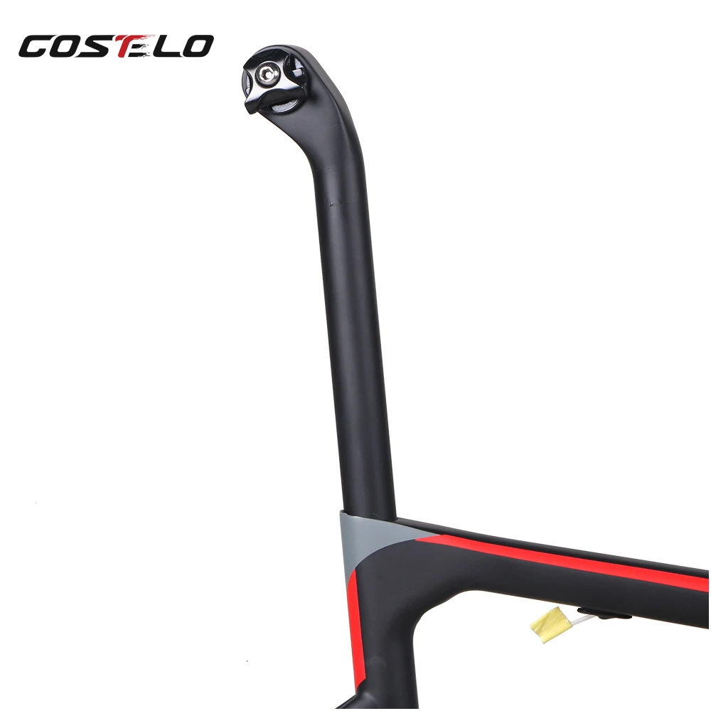 Диск Costelo Speedmachine1.0 карбоновая рама для шоссейного велосипеда велосипедный держатель для телефона Costelo велосипед bicicleta frameset Подседельный штырь вилка гарнитура