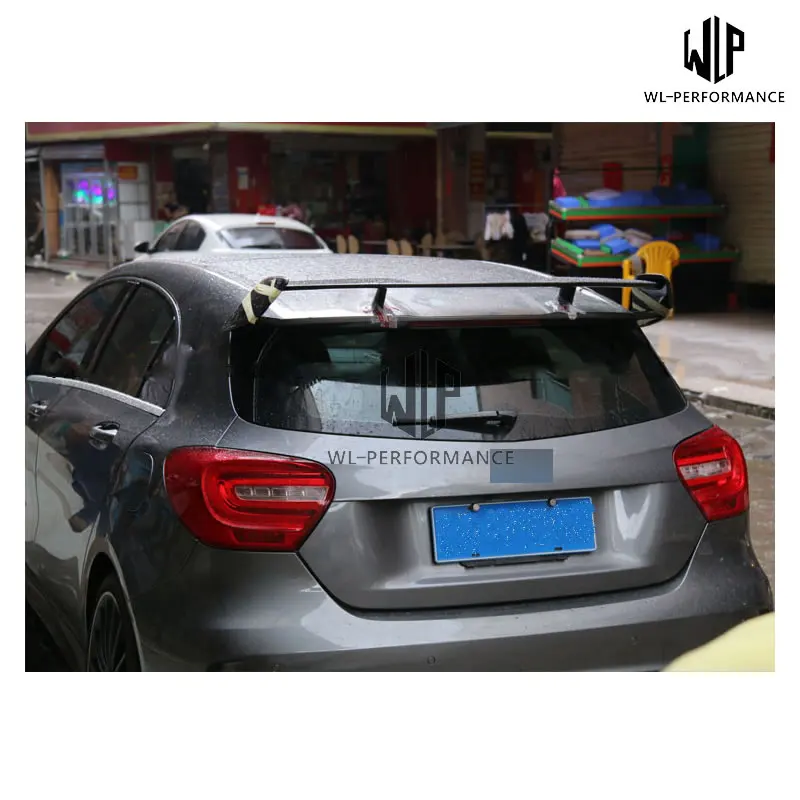 W176 задние крылья спойлера из углеродного волокна для Mercedes Benz A Class A180 A200 A250 A260 A45 Edition 1 стиль